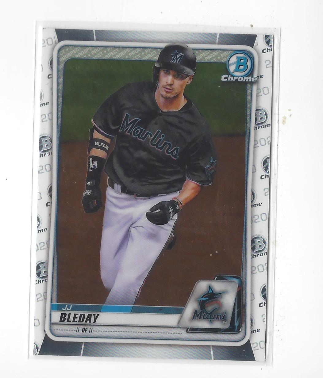 2020 Bowman Chrome Draft #BD181 JJ Bleday