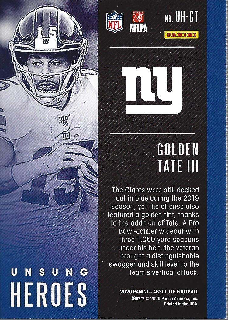 2020 Absolute Football Card Pick (Inserts)