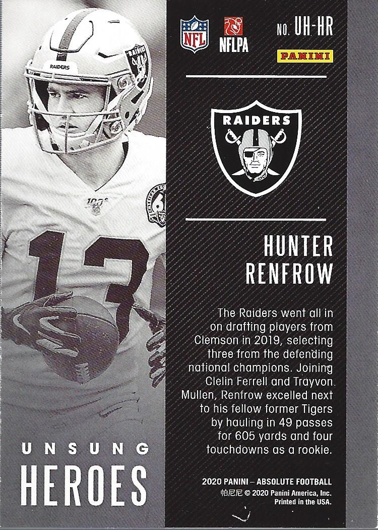 2020 Absolute Football Card Pick (Inserts)