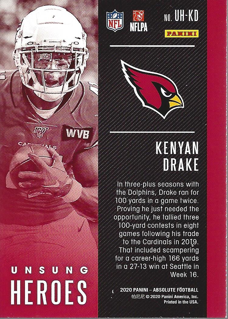 2020 Absolute Football Card Pick (Inserts)