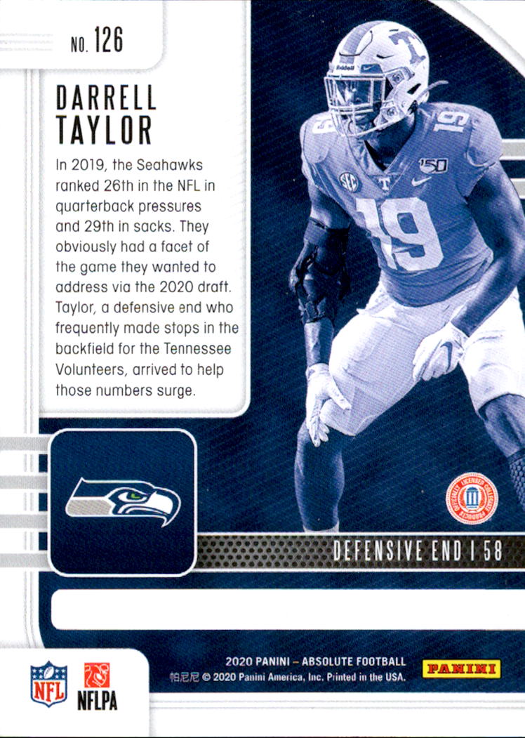 2020 Absolute Football Card Pick (Inserts)