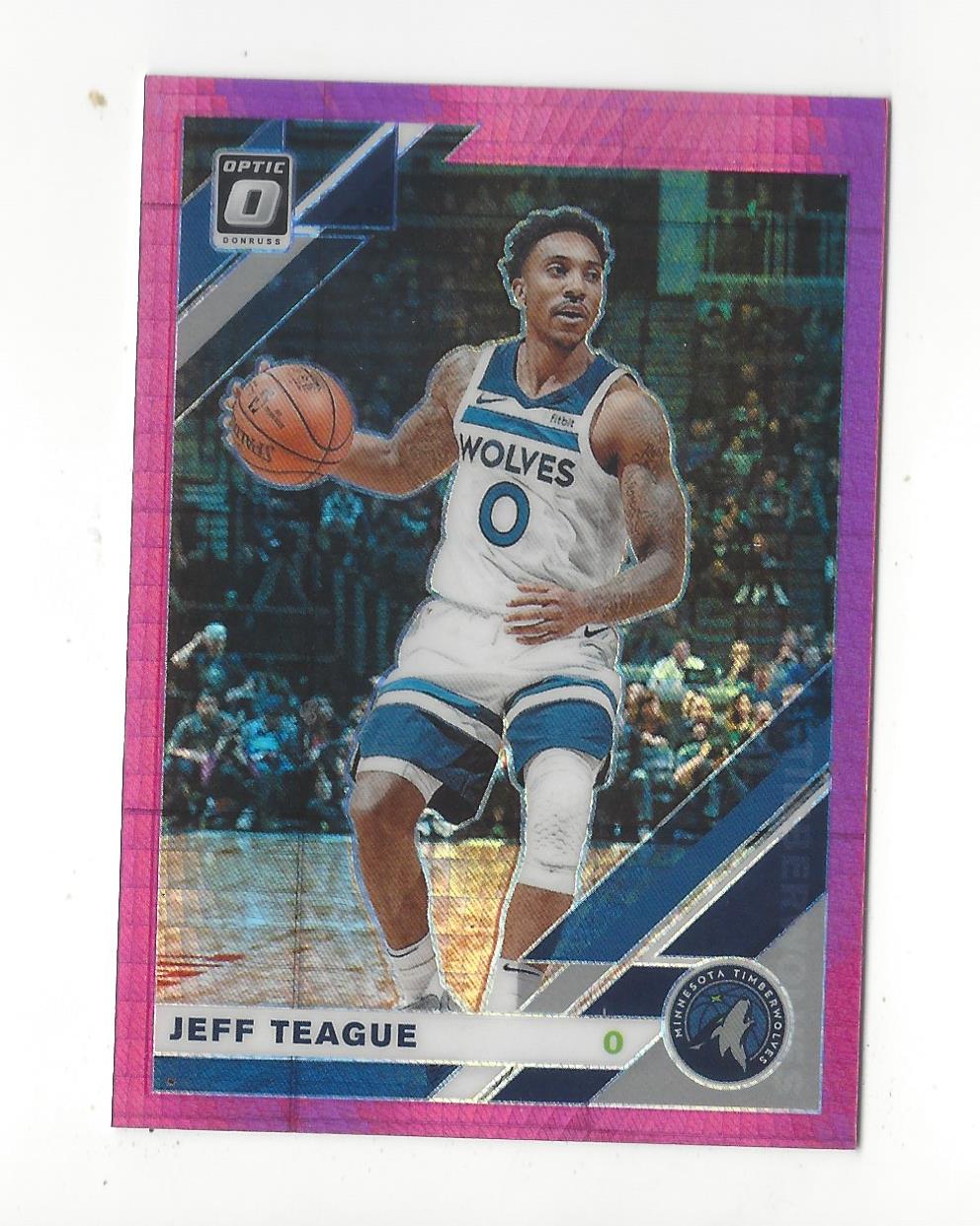 2019-20 Donruss Optic Hyper Pink #101 Jeff Teague