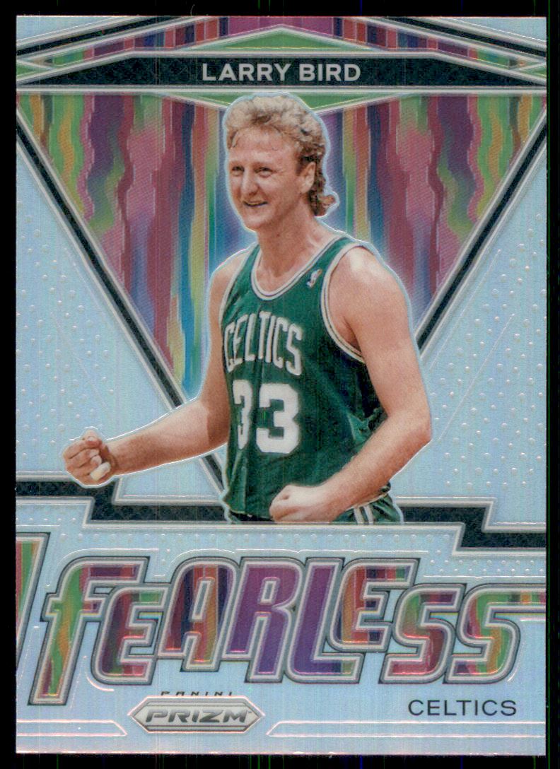 2020-21 Panini Prizm Fearless Prizms Silver #4 Larry Bird