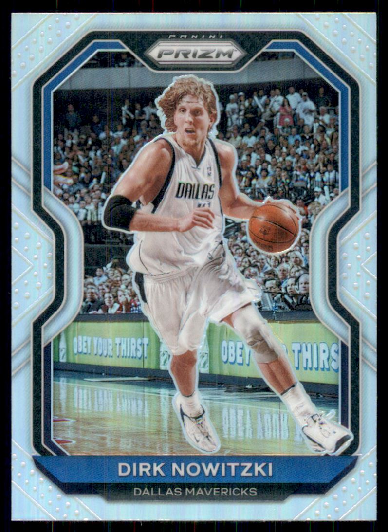 2020-21 Panini Prizm Prizms Silver #180 Dirk Nowitzki