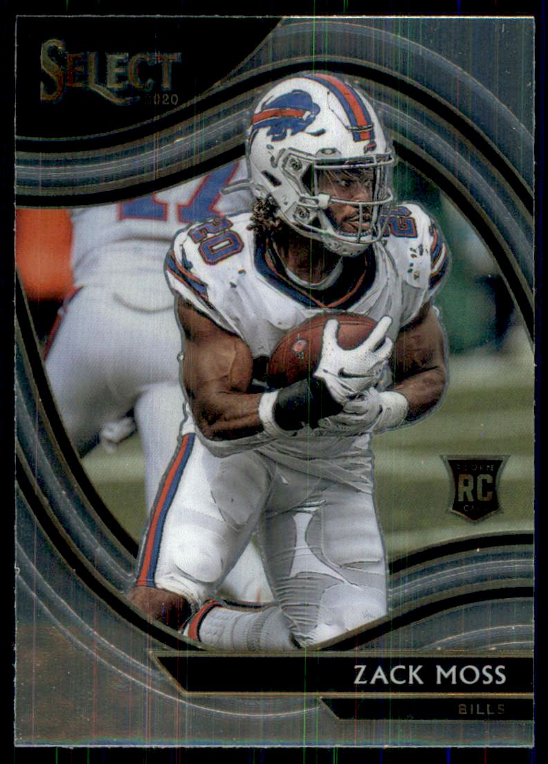 2020 Select #369 Zack Moss on Fanatics Collect