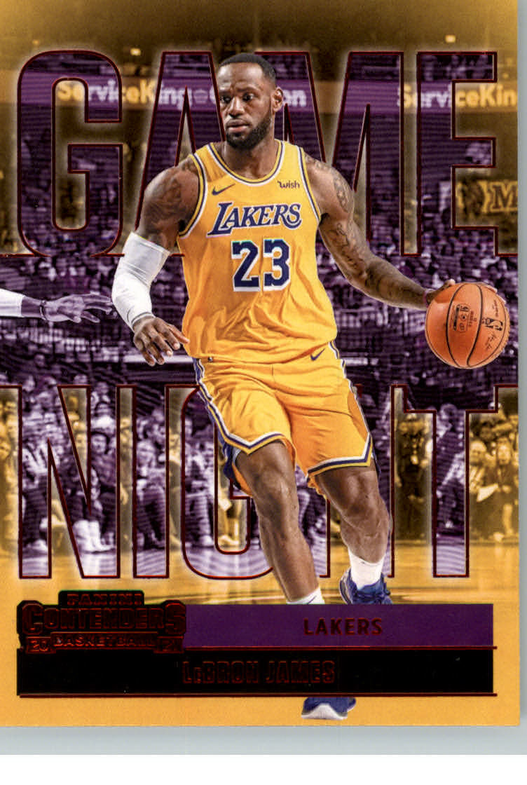 LeBron James 2022 2023 Panini Contenders Game Night Ticket Series Mint Card  #21