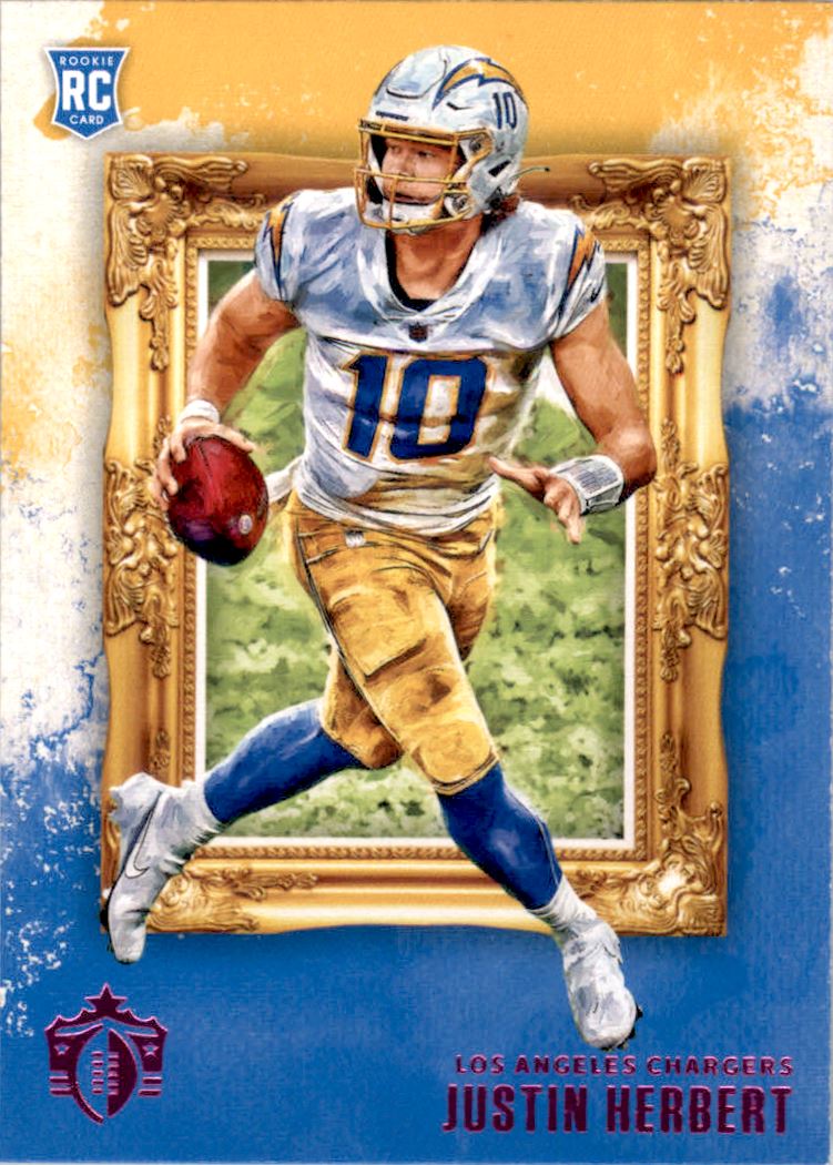 2020 Gridiron Kings Pink 3 Justin Herbert NMMT