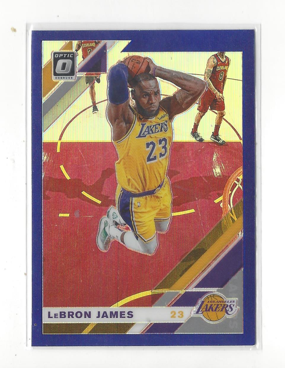 2019-20 NBA Hoops Winter #87 LEBRON JAMES Los Angeles