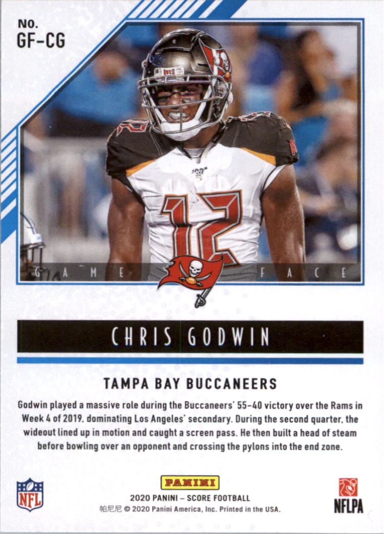 2020 Score Game Face Football Card Pick (Inserts)