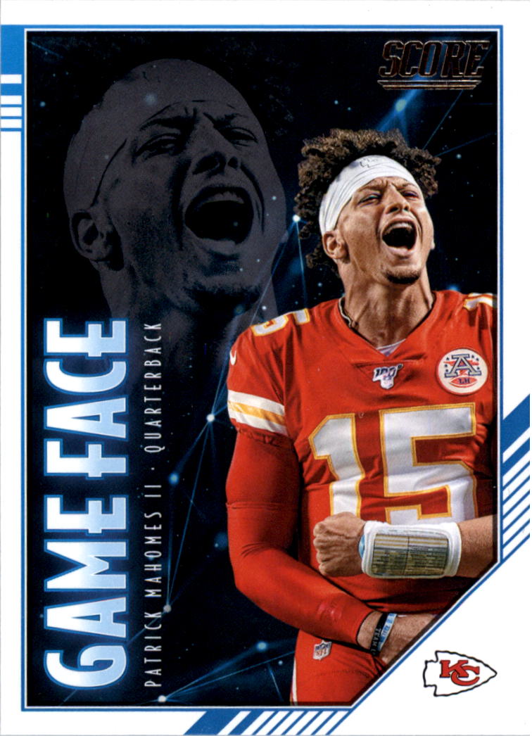 2020 Score Game Face Football Card Pick (Inserts)