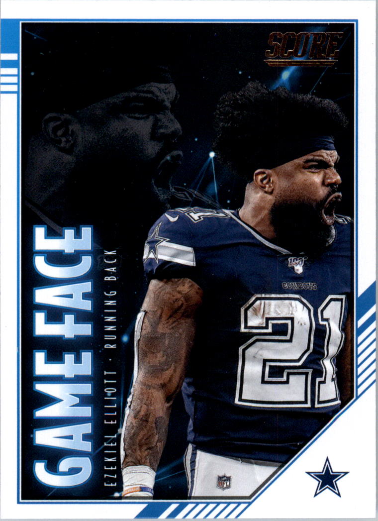 2020 Score Game Face Football Card Pick (Inserts)