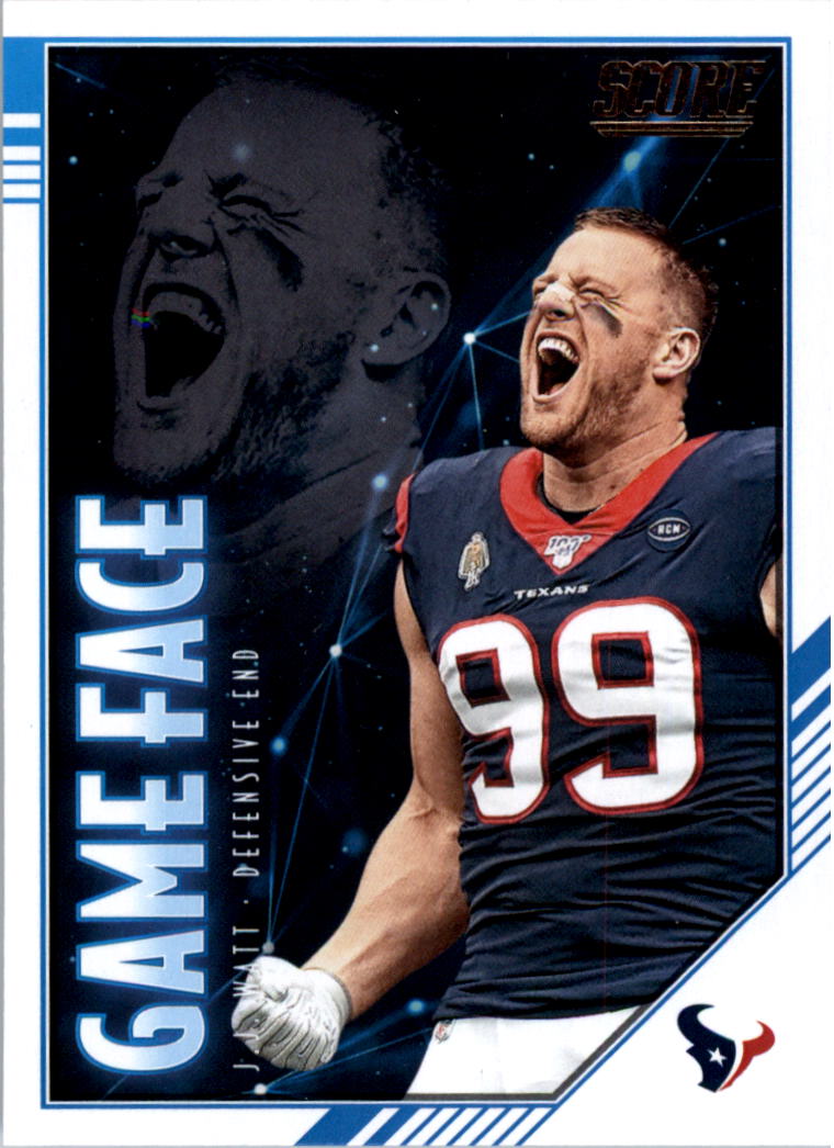 2020 Score Game Face Football Card Pick (Inserts)