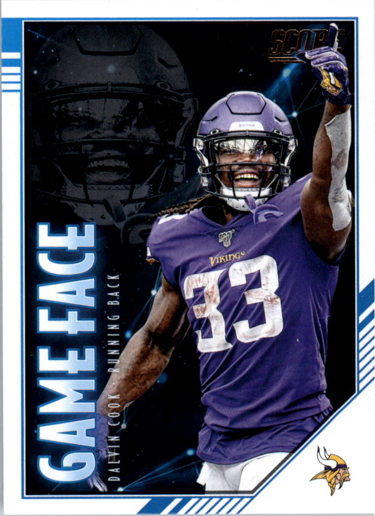 2020 Score Game Face Football Card Pick (Inserts)