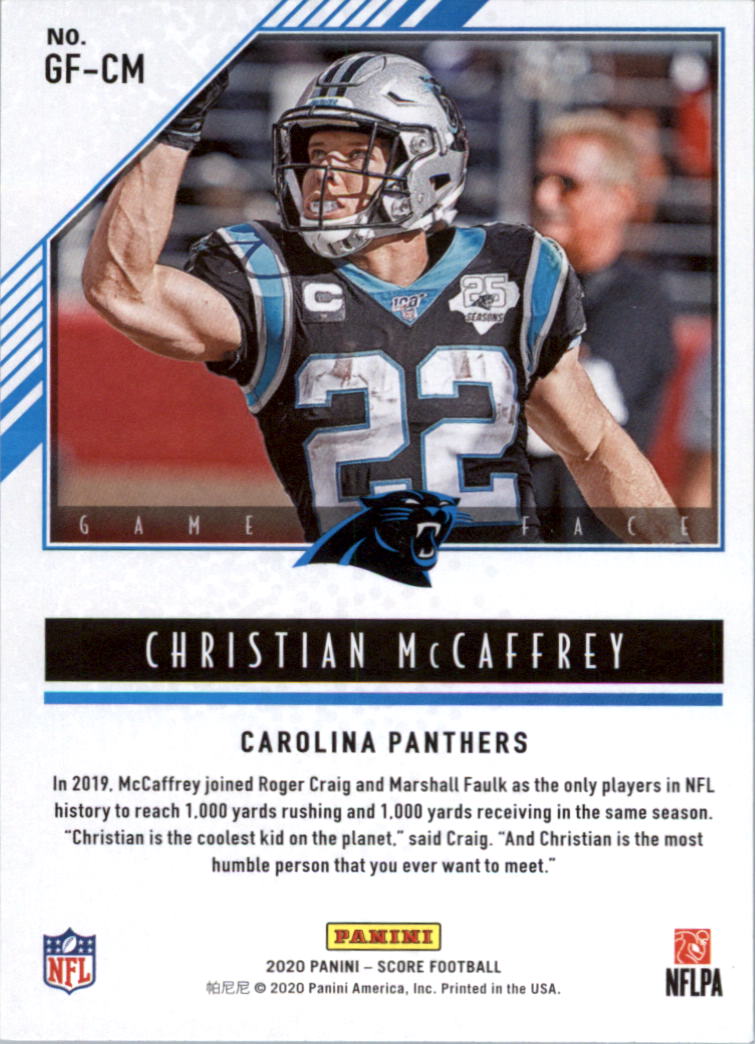 2020 Score Game Face Football Card Pick (Inserts)