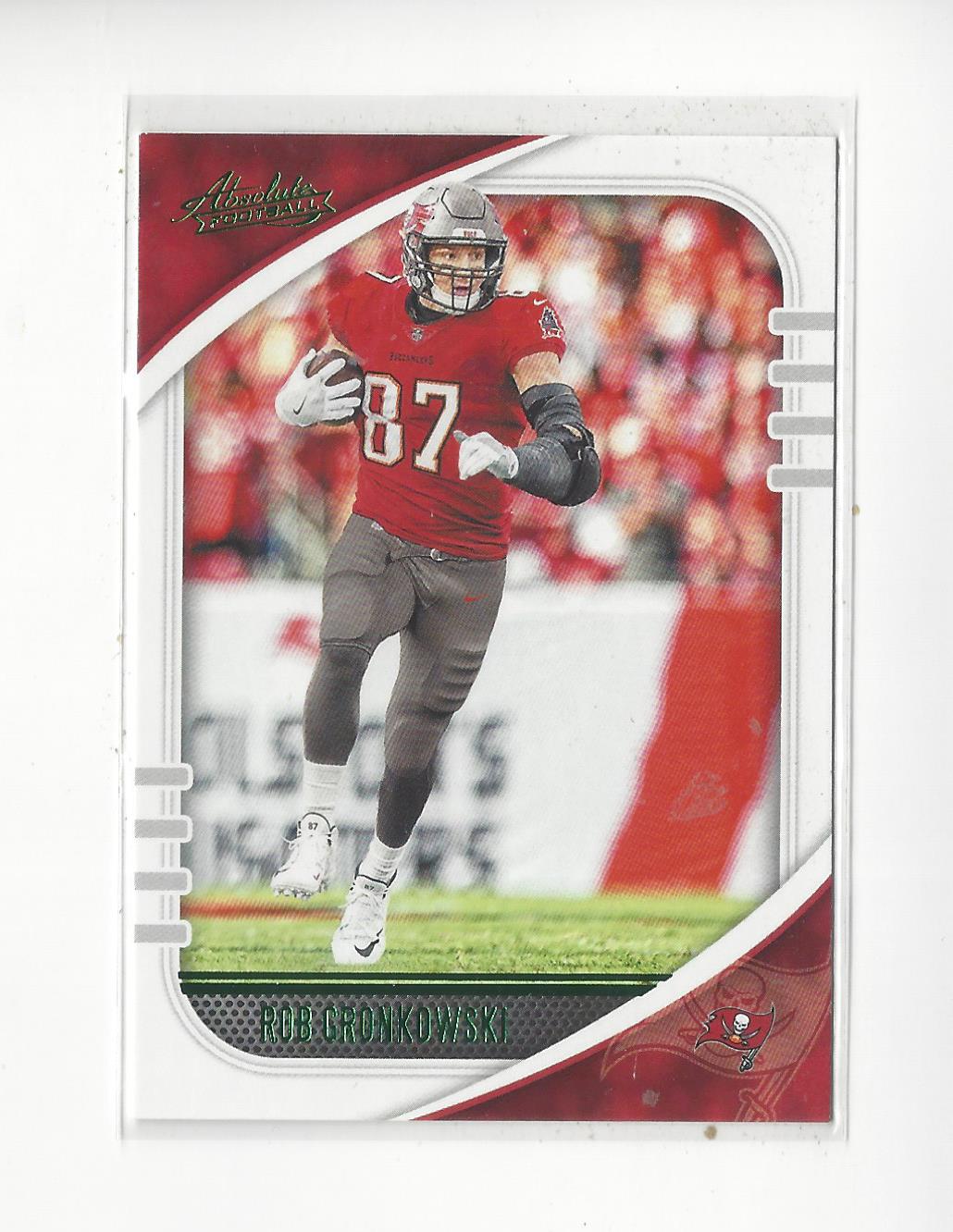 2020 Absolute Green #43 Rob Gronkowski