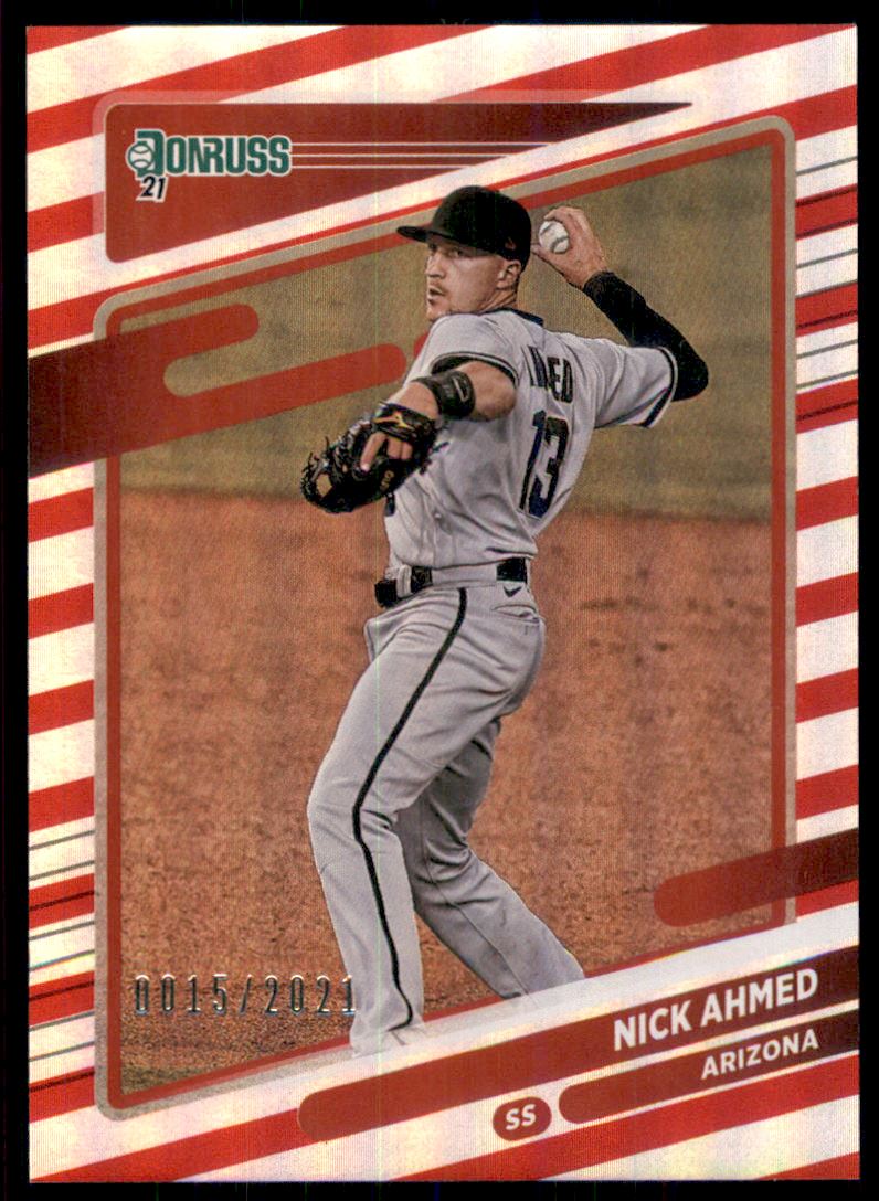 2021 Donruss Red #117 Nick Ahmed