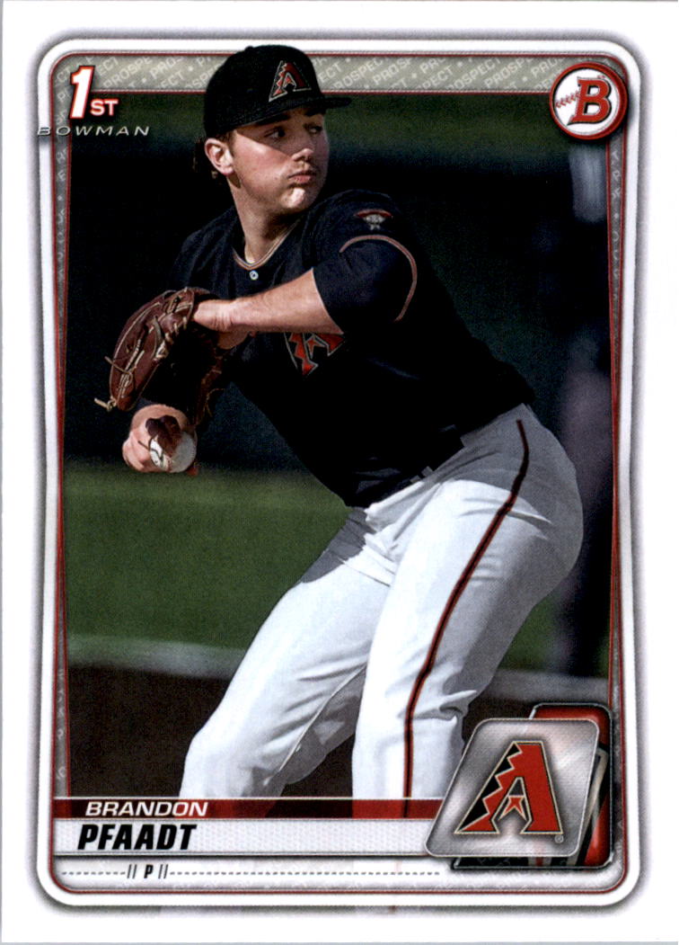 2020 Bowman Draft BD171 Brandon Pfaadt NMMT