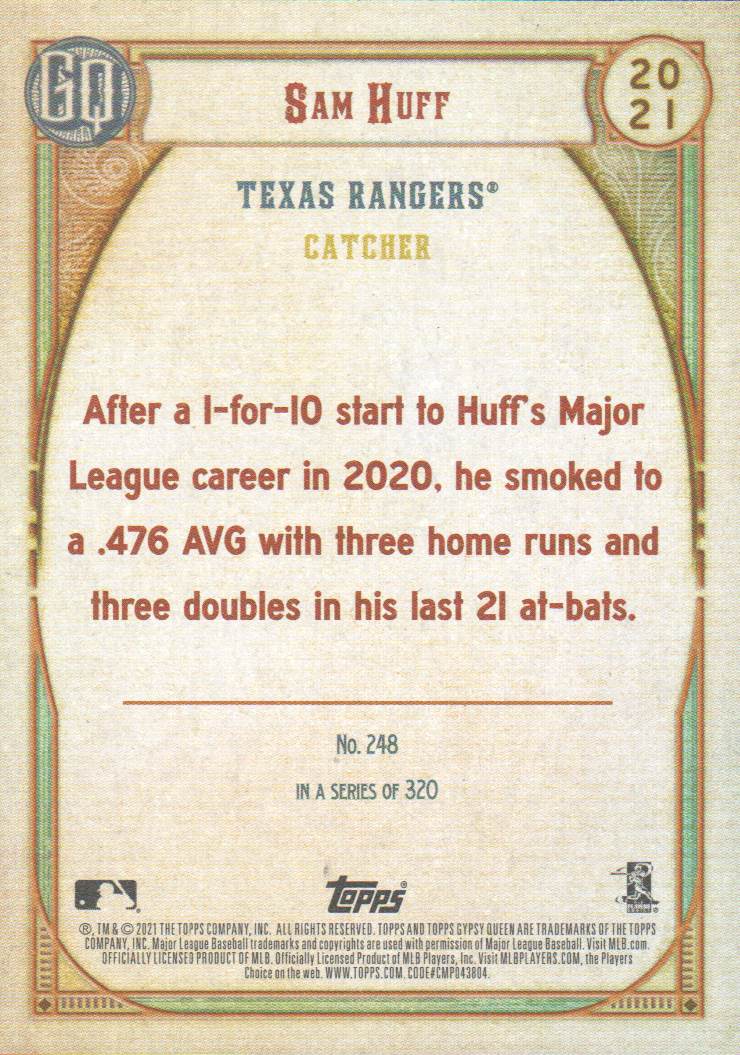 2021 Topps Gypsy Queen Baseball Chrome Box Toppers Insert: Pick from List - Picture 21 of 21