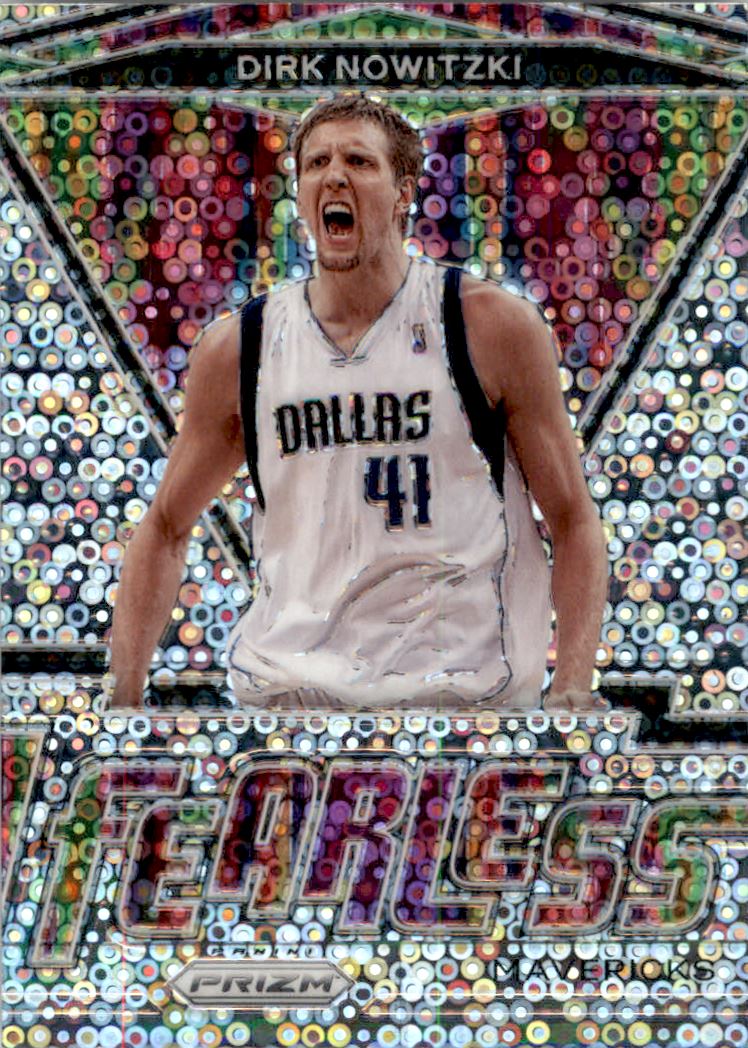 2020-21 Panini Prizm Fearless Fast Break #17 Dirk Nowitzki