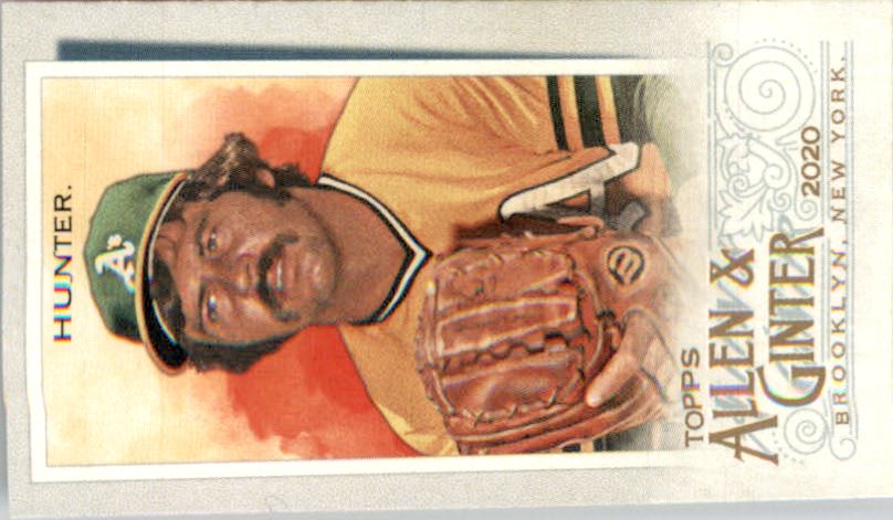 2020 Topps Allen and Ginter Mini #322 Catfish Hunter SP