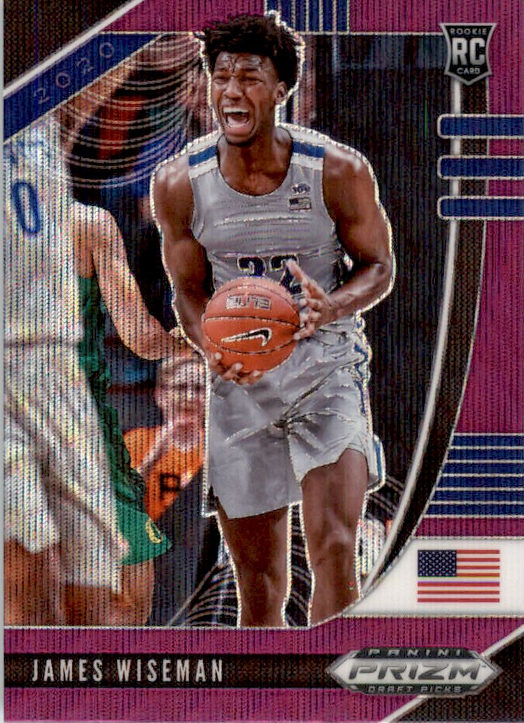 2020-21 Contenders Draft Class #3 James Wiseman RC Golden State