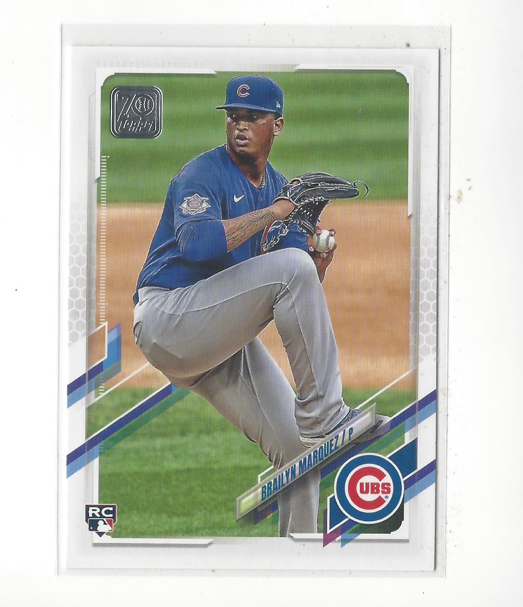 2021 Topps #404 Brailyn Marquez RC