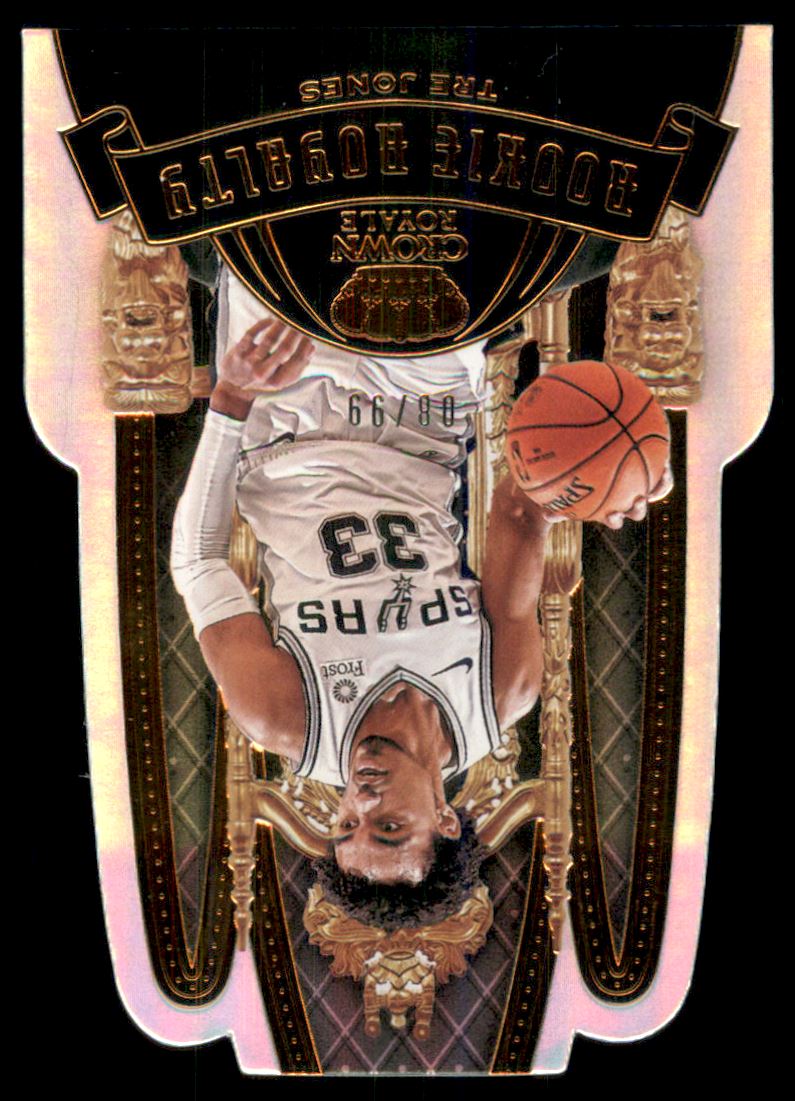2020-21 Court Kings Fresh Paint Autographs #3 Tre Jones/149 on