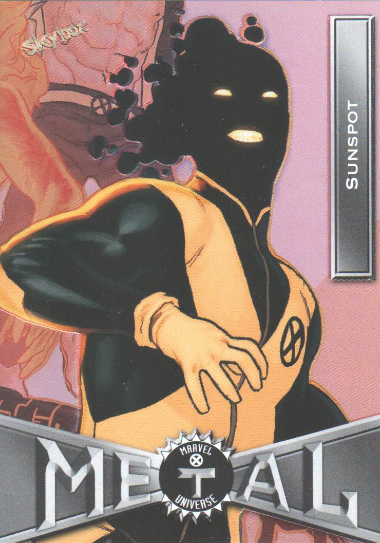 2020 SkyBox Marvel Metal Universe X-Men Pink #63 Sunspot