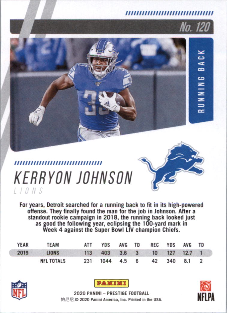 2020 Prestige Football Card Pick 101-330 - Bild 41 von 419