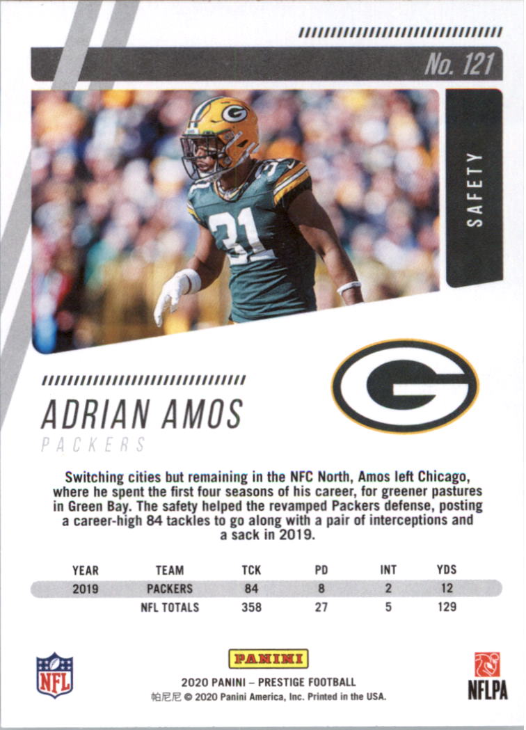 2020 Prestige Football Card Pick 101-330 - Bild 43 von 419