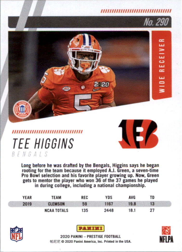 2020 Prestige Football Card Pick 101-330 - Bild 347 von 419