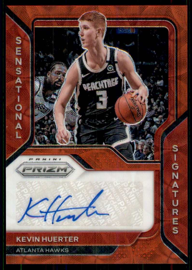 2020-21 Panini Prizm Sensational Signatures Prizms Choice #25 Kevin Huerter