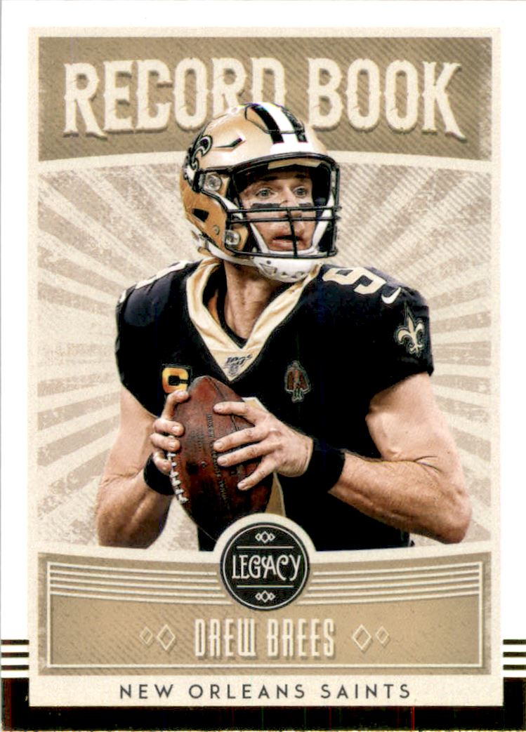2020 Panini Legacy Record Book #14 Drew Brees