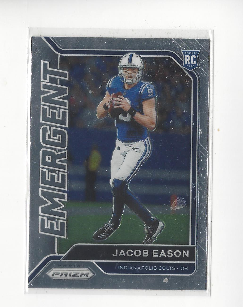 2020 Panini Prizm Emergent #13 Jacob Eason
