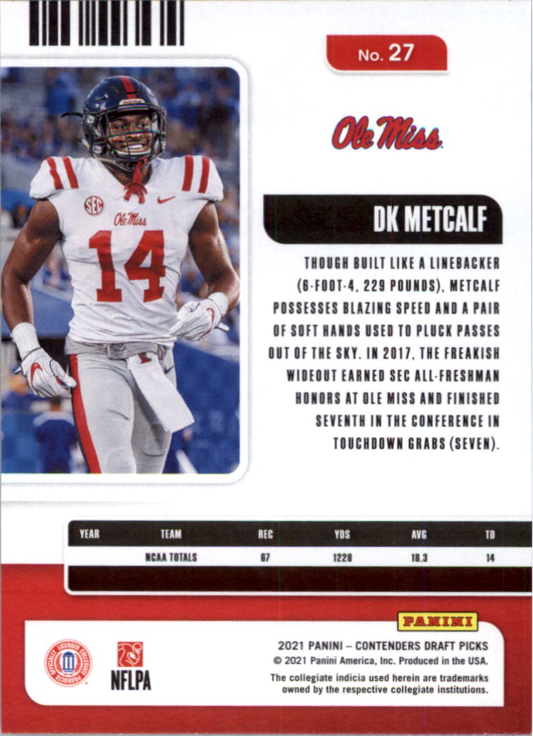 2021 Panini Contenders Draft Picks Football Card Pick (Base)