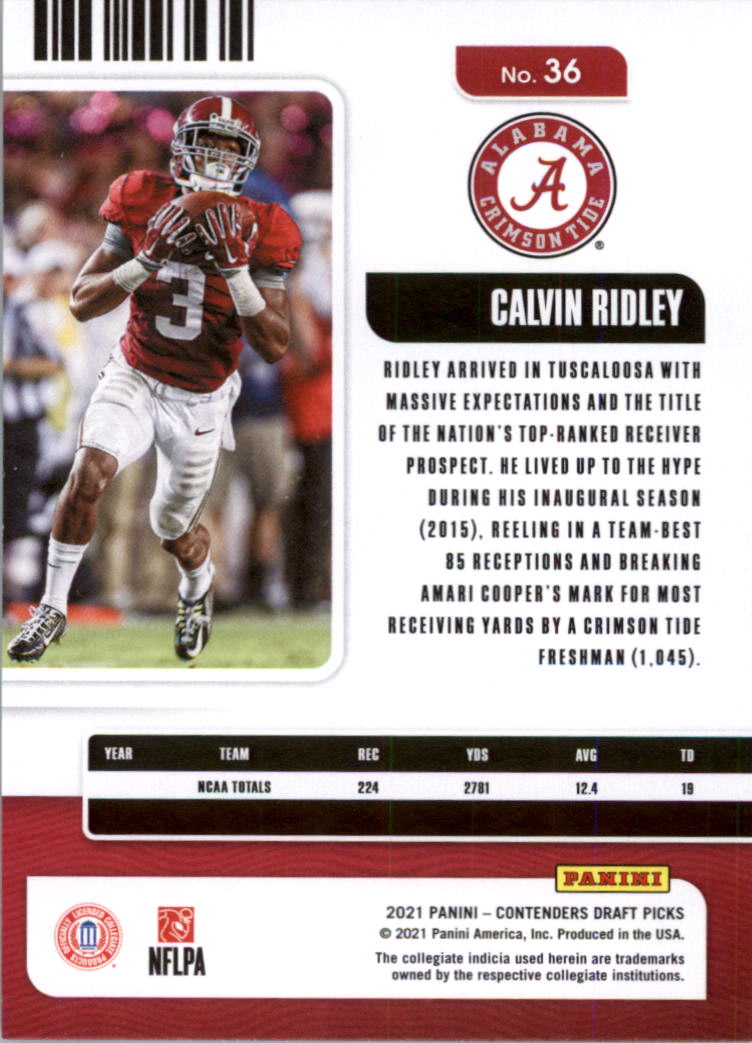 2021 Panini Contenders Draft Picks Football Card Pick (Base)