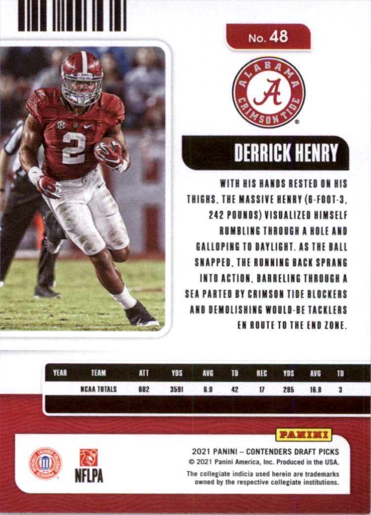 2021 Panini Contenders Draft Picks Football Card Pick (Base)