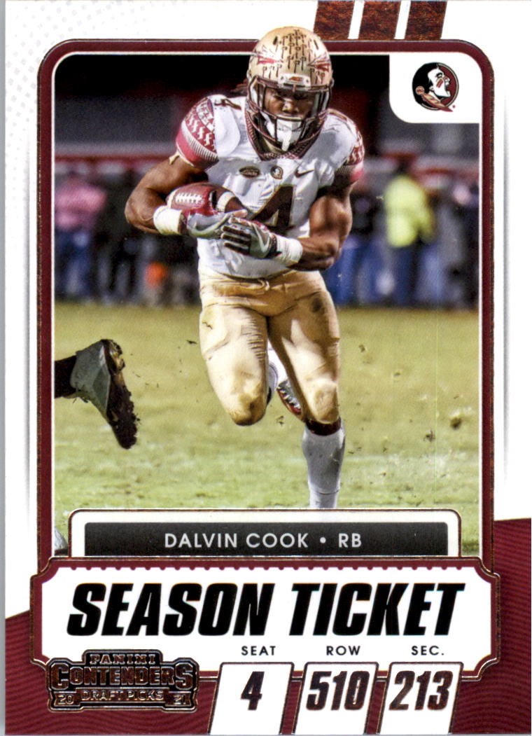 2021 Panini Contenders Draft Picks Football Card Pick (Base)