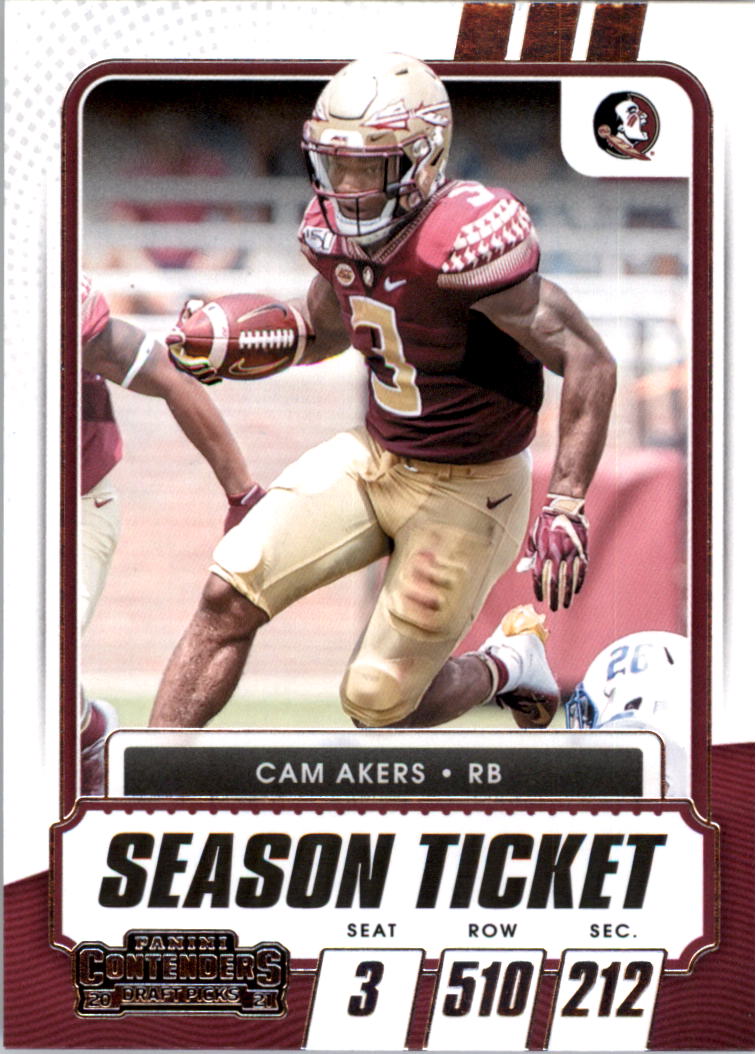 2021 Panini Contenders Draft Picks Football Card Pick (Base)