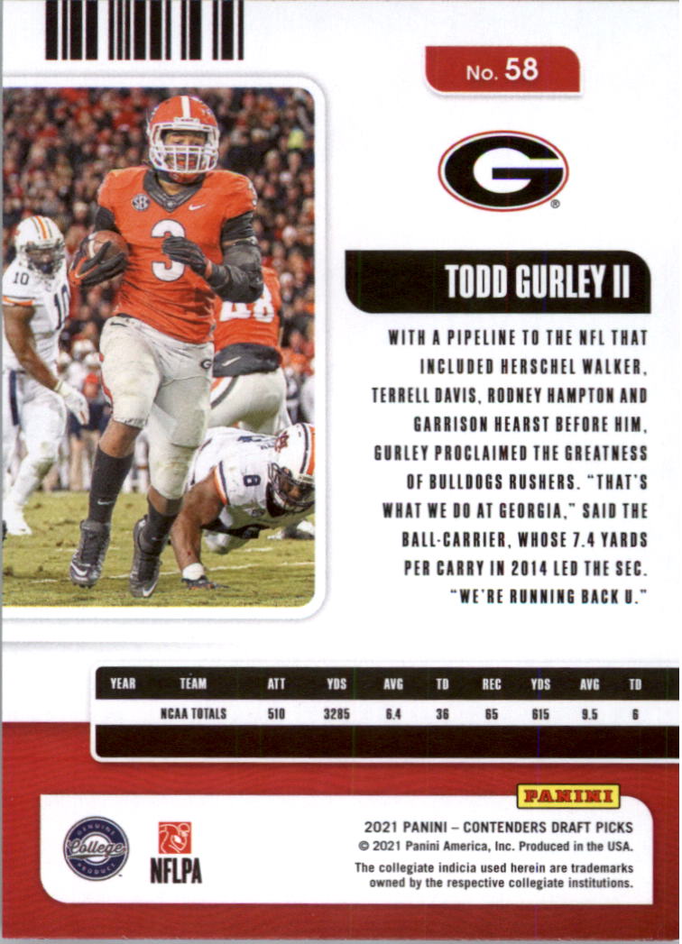 2021 Panini Contenders Draft Picks Football Card Pick (Base)