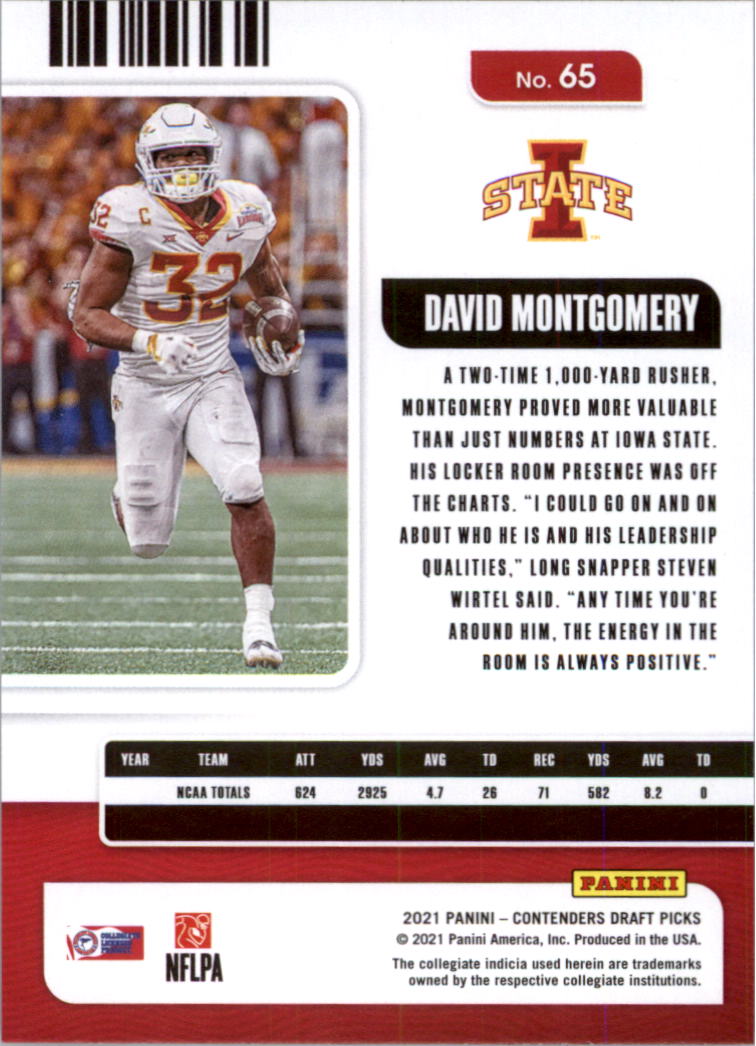 2021 Panini Contenders Draft Picks Football Card Pick (Base)