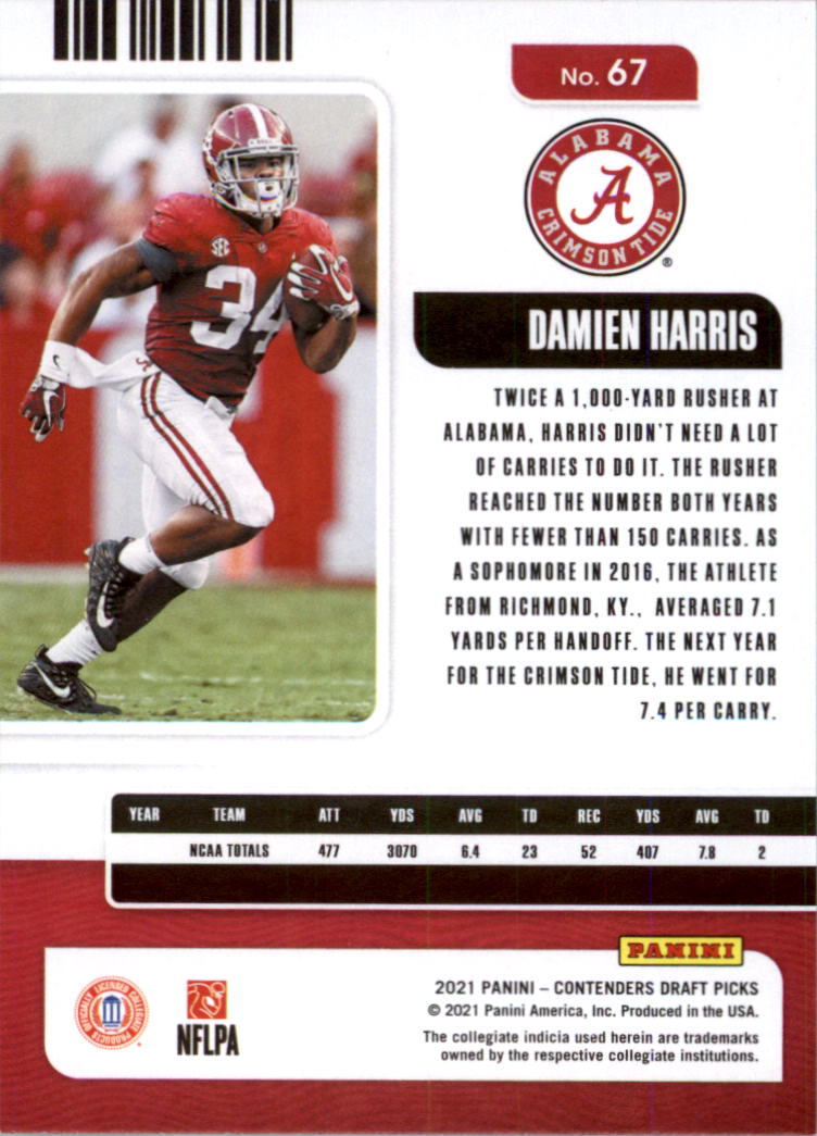 2021 Panini Contenders Draft Picks Football Card Pick (Base)