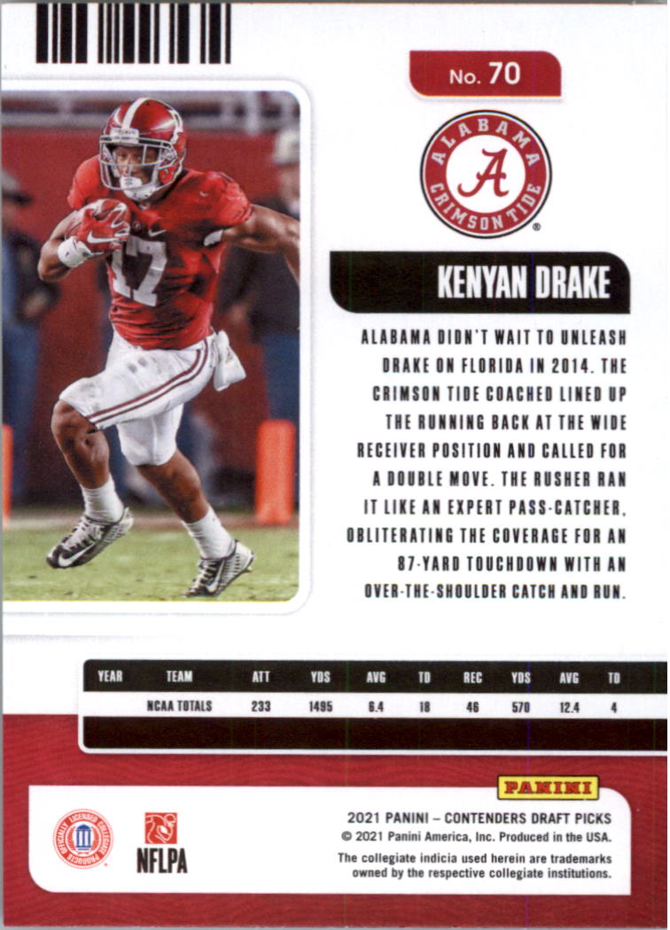 2021 Panini Contenders Draft Picks Football Card Pick (Base)