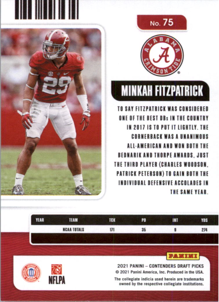 2021 Panini Contenders Draft Picks Football Card Pick (Base)