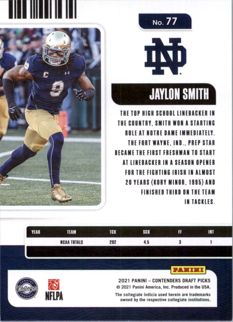 2021 Panini Contenders Draft Picks Football Card Pick (Base)