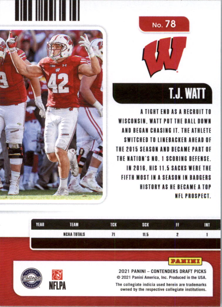 2021 Panini Contenders Draft Picks Football Card Pick (Base)