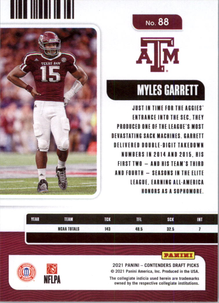 2021 Panini Contenders Draft Picks Football Card Pick (Base)