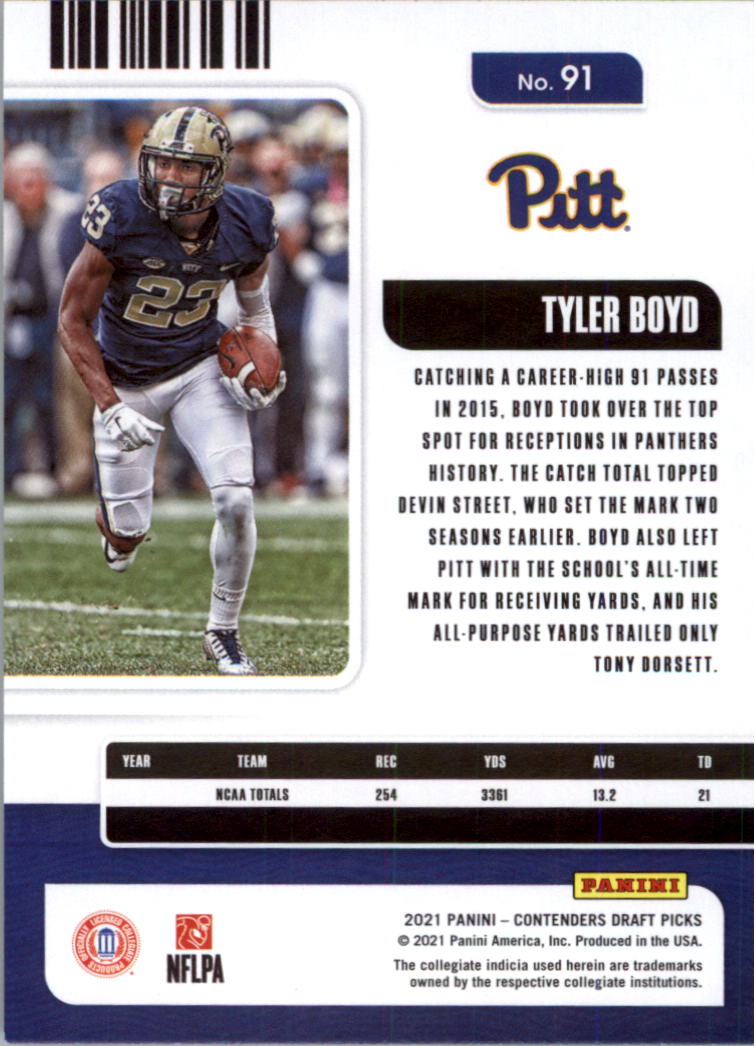 2021 Panini Contenders Draft Picks Football Card Pick (Base)