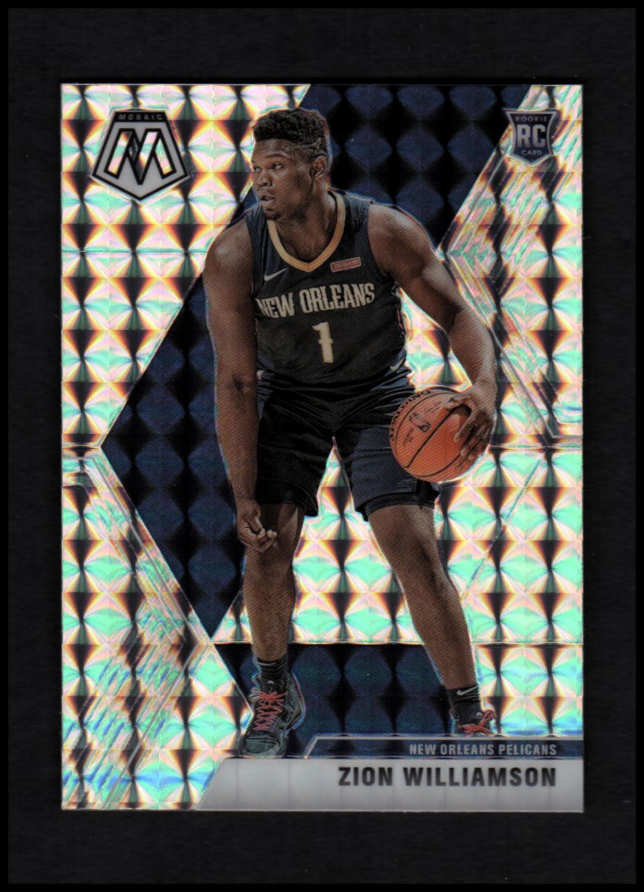 2019-20 Panini Mosaic Mosaic #209 Zion Williamson - NM-MT