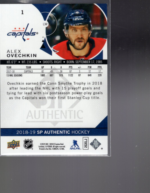 B2934- 2018-19 SP Authentic Hk #s 1-116 +Inserts -You Pick- 15+ FREE US SHIP - Picture 5 of 155